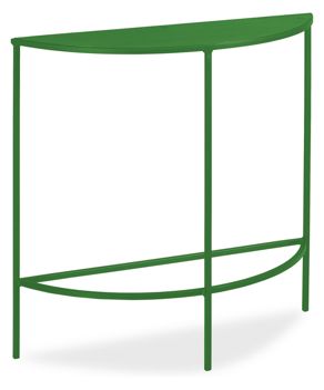 Slim 30x10 29h Half Round Console Table