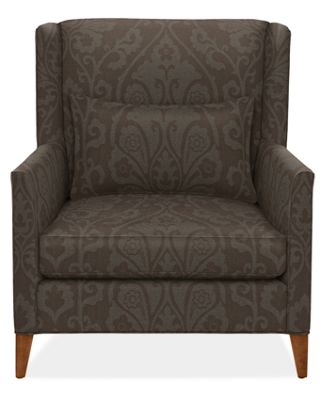 Quincy Chair in Morris Charcoal