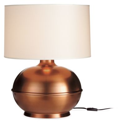 Orb Table Lamp in Copper