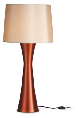 Skyscraper Table Lamp in Rust