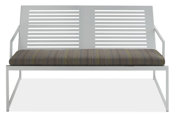 Cruz Sofa Seat Cushion in Solstice Blue