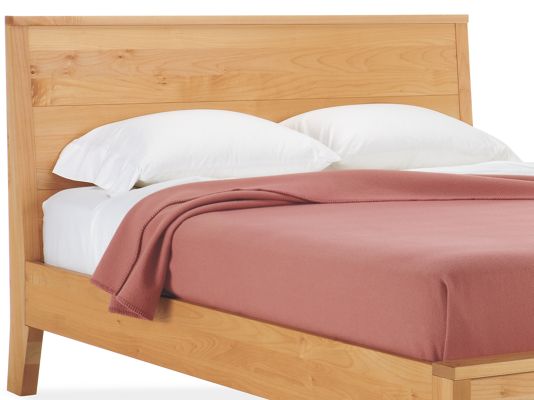 Washable Wool Full/Queen Blanket in Blush