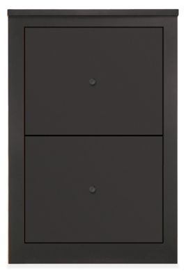 Woodwind Custom 30h 20x17 Cabinet in Ebony with Natural Steel