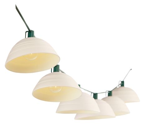 Pigeon Toe Pleated String Lights