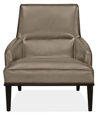 Larsen Chair in Pioneer Pewter Leather