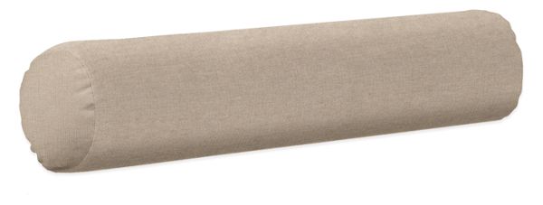Outdoor Pillow Bolster in Sunbrella Sims Oatmeal