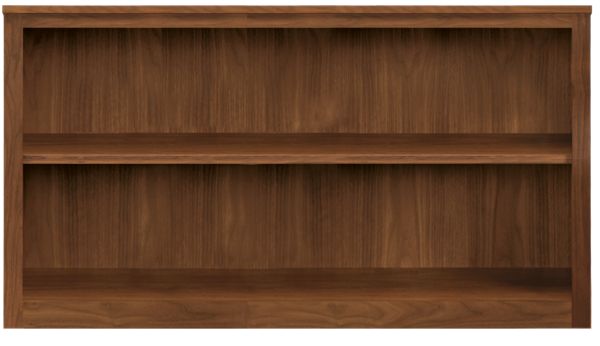 Woodwind Custom 30h 58x12 Bookcase in Walnut