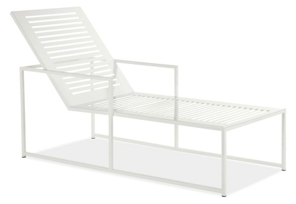 Cruz Chaise in White