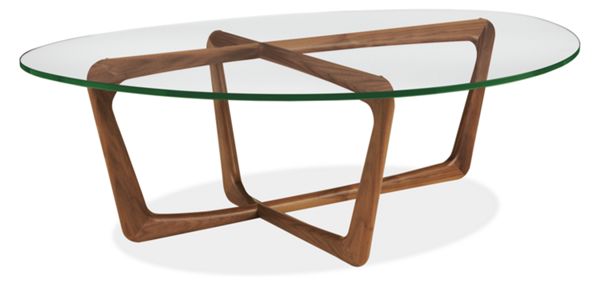 Dunn Cocktail Table with Glass Top