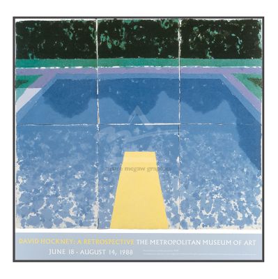 Hockney, Day Pool with 3 Blues