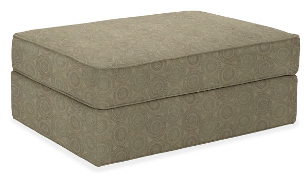Levin 34x24" Ottoman in Mosaic Sage