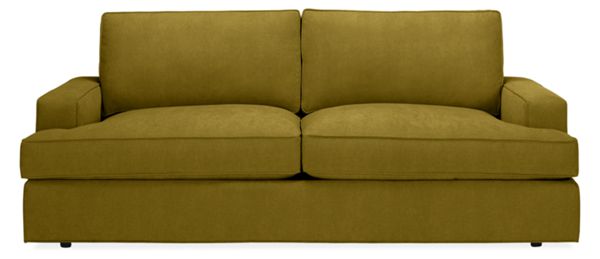 Levin 80" Sofa in Vance Mustard