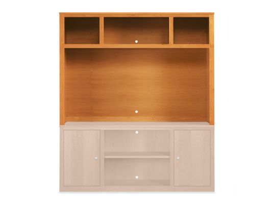 Woodwind 70w 56h Media Hutch in Cherry