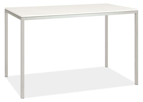 Portica Custom 40x24 35h Console Table with White Quartz Top