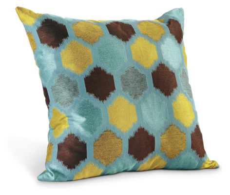 Trellis Teal Pillow