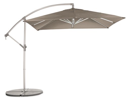 Waikiki Taupe Square Umbrella