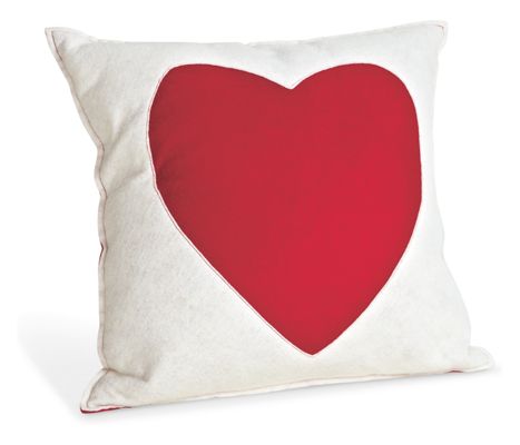 Heart Red Pillow