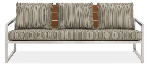 Montego Sofa Cushions in Outdura Sunset Sky