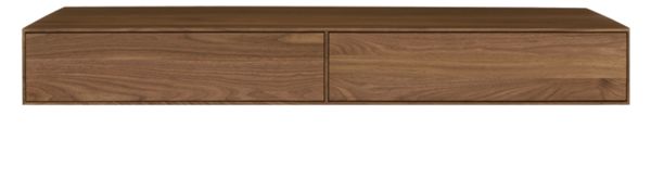 Hudson Cocktail Table with Wood Base