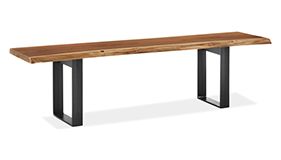 Chilton Bench in Walnut