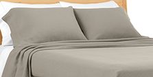 Cotton-weave Blanket & Pillowcases