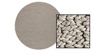 Arden Round High Loop Naturals Rugs by the Inch