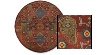 Medici Round Rugs by the Inch