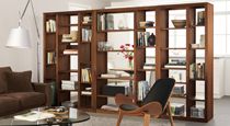 Woodwind Open Back Bookcases, By the Inch