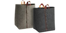 byrd & belle Felt Kindling Totes