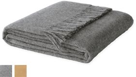 Horizon Solid Throw Blanket