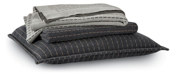 Merino Stripe Throw & Pillow