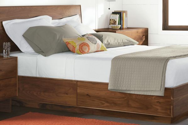 Percale White Bedding Ensemble