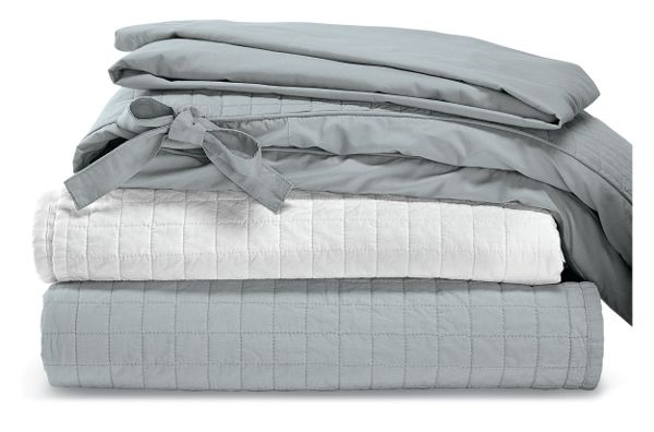 Percale Quilted Crib Set