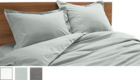 Percale Top-stitch Bedding in Kids