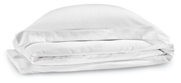 Sateen Jacquard Duvet Cover and Shams