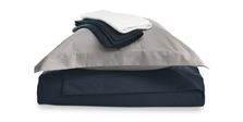 Sateen Jacquard Duvet Cover & Shams