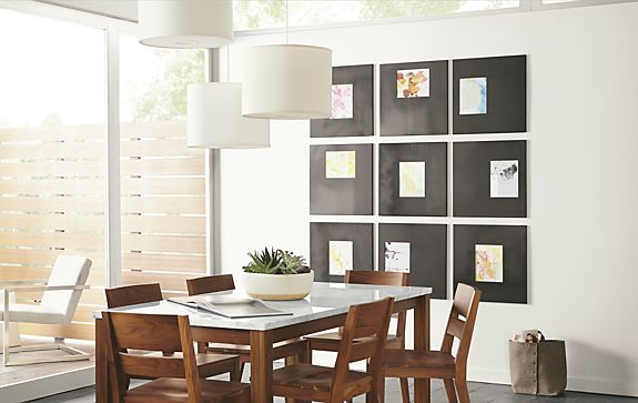 Profile Frames In Silver A Photo Wall In The Living Room