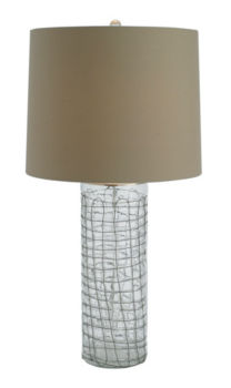 Sage Glass Lamp
