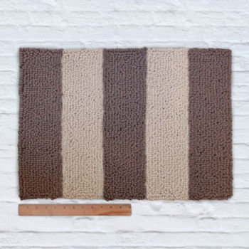 Waypoint Wool Rug - Duo Stripe Bark / Clay
