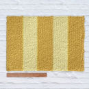Waypoint Wool Rug - Duo Stripe Tonal - Ale / Sun