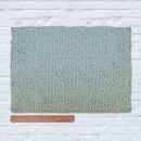 Waypoint Wool Rug - Solid - Bluebell