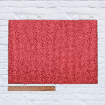 Waypoint Wool Rug - Solid - Zinnia