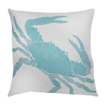 Crab Pillow - Wave