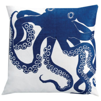 Octopus Pillow - Marine