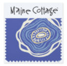 Ann's Labyrinth:  China Blue   (swatch card)