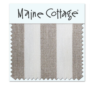 Bateaux Stripe: Khaki (swatch card)
