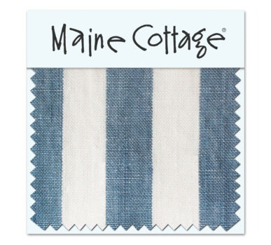 Bateaux Stripe: True Blue (swatch card)