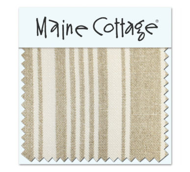 Cafe  Stripe: Khaki (swatch card)