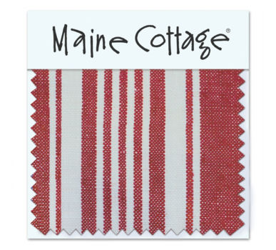 Cafe  Stripe: Tomato (swatch card)