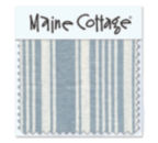 Cafe  Stripe: True Blue (swatch card)